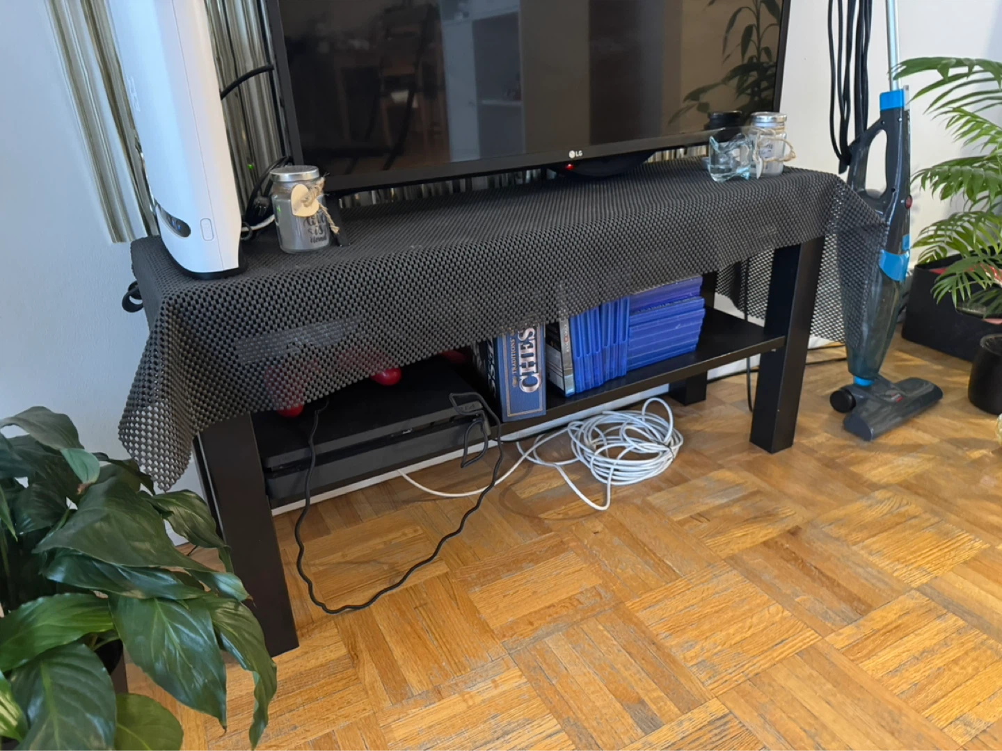 Black TV Stand