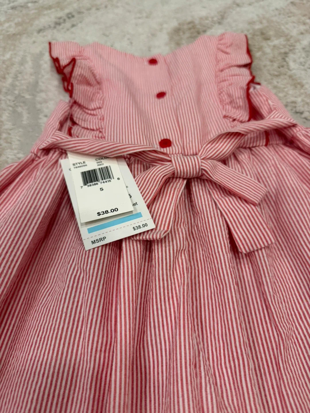 New Rare Editions Girls Dress - Size 5 image indicator(3)