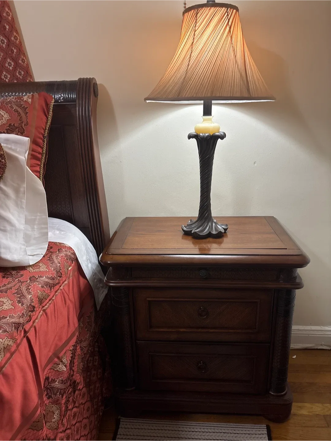 Bedroom Set - Dresser, Wardrobe, Bed & Nightstands image indicator(2)