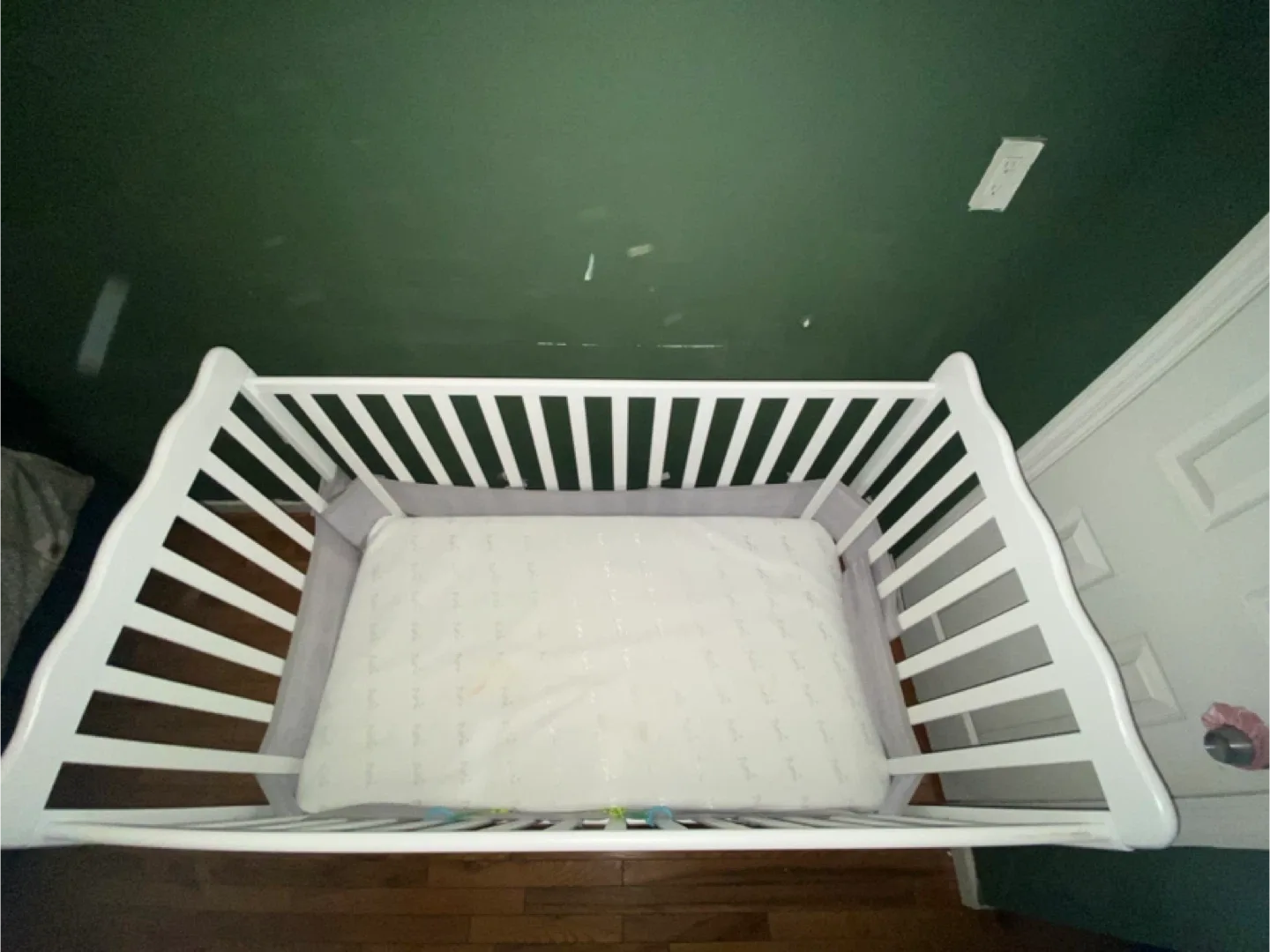 White Baby Crib