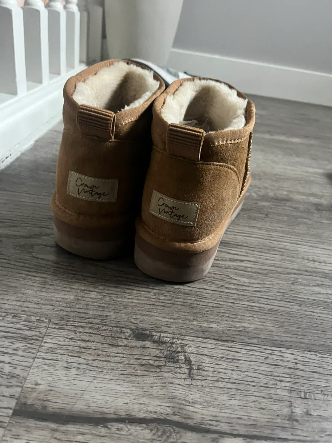 Crown Vintage Brown Suede Boots image indicator(3)