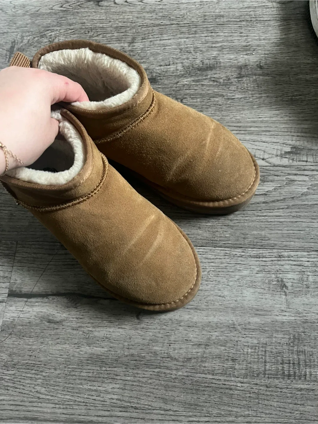 Crown Vintage Brown Suede Boots image indicator(5)