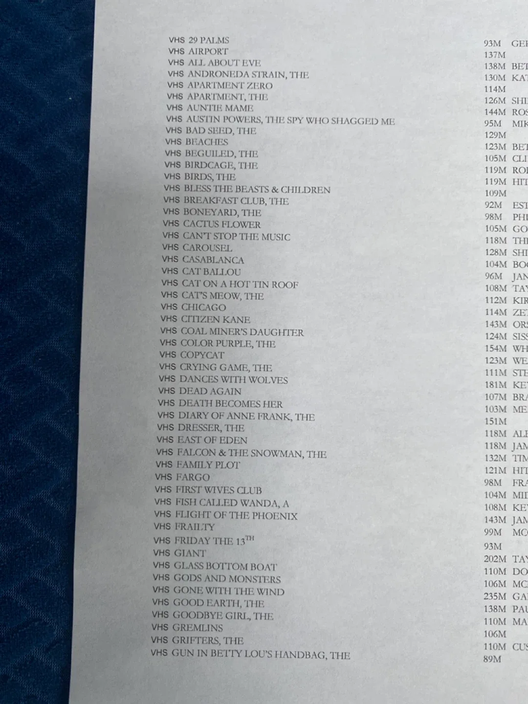 VHS Tapes 153 & DVD 47 - Variety of Titles image indicator(2)