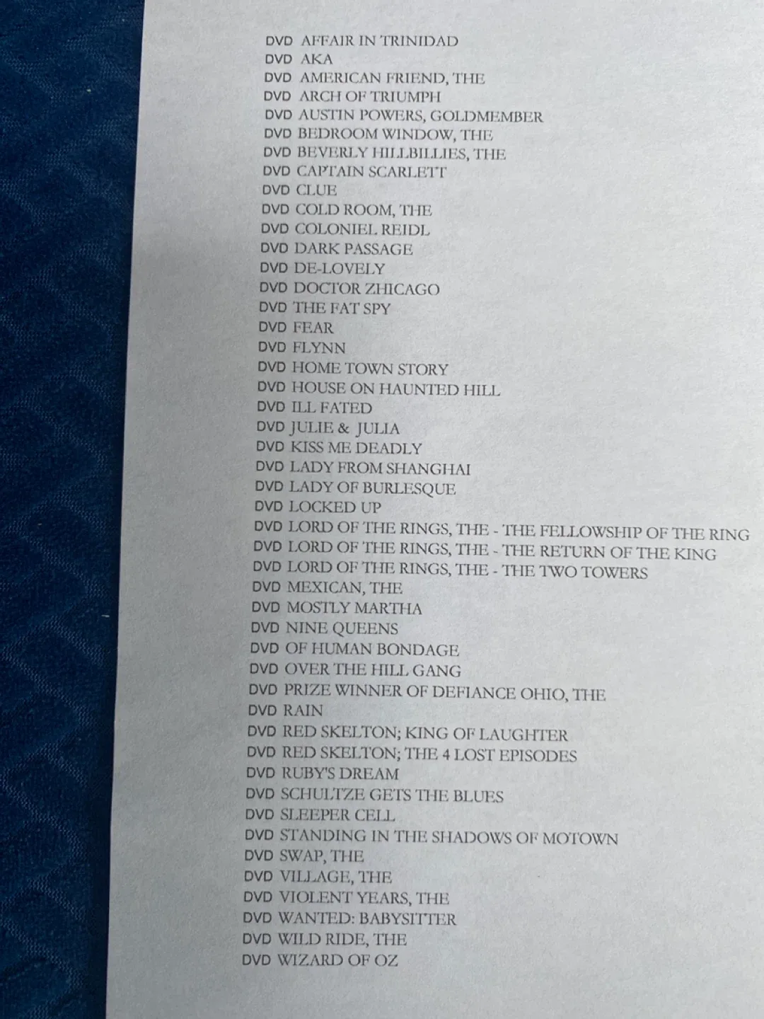 VHS Tapes 153 & DVD 47 - Variety of Titles