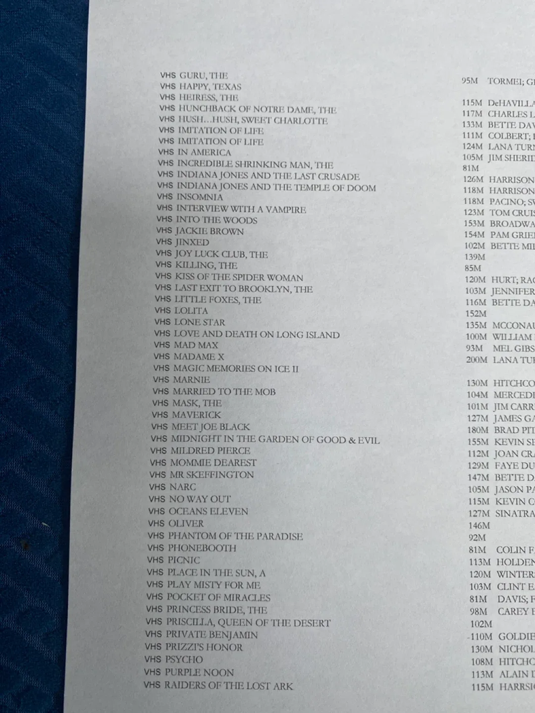 VHS Tapes 153 & DVD 47 - Variety of Titles image indicator(3)