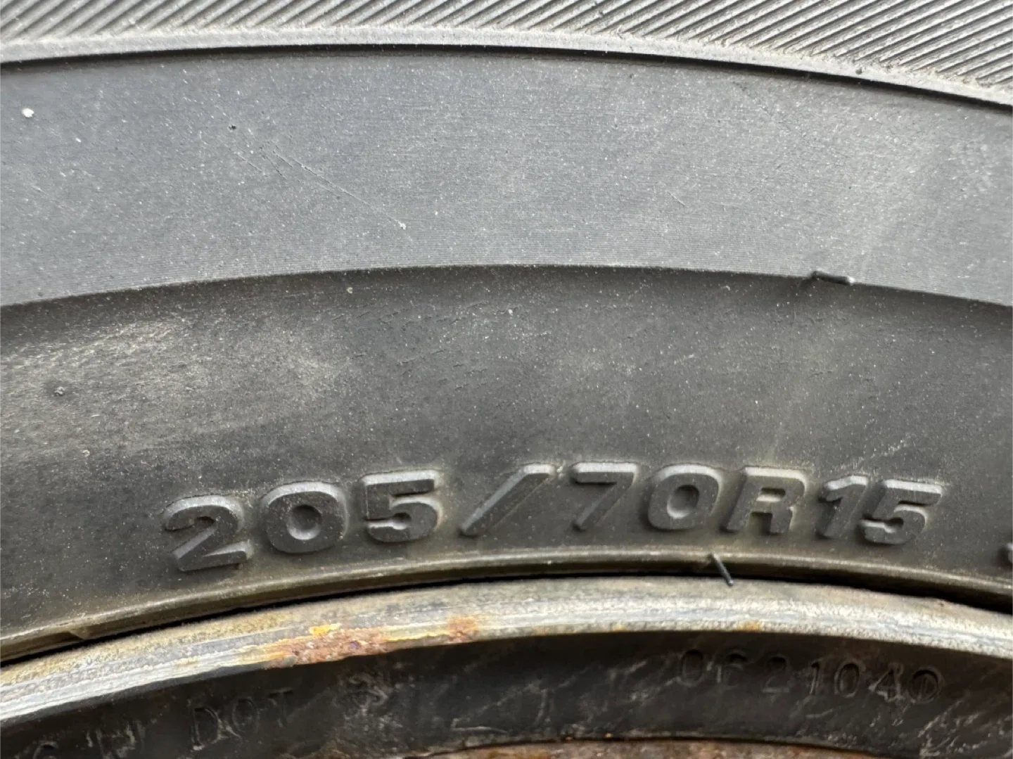 Set of 4 Winter Tires on Honda Rims image indicator(7)