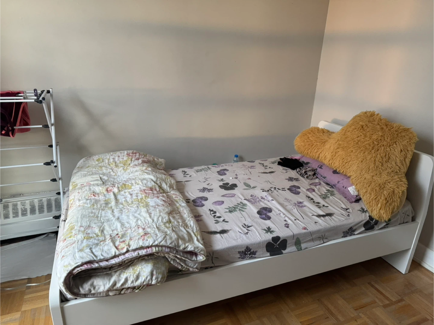 White Single Bed Frame - photo 2