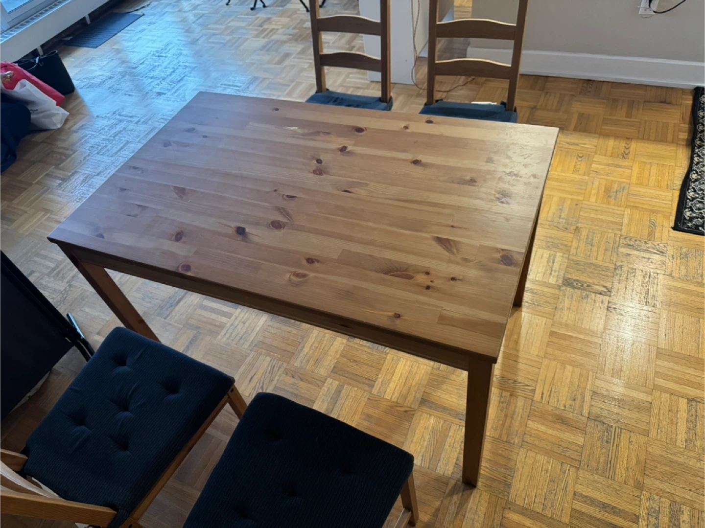 IKEA Dining Table and 4 Chairs - photo 3