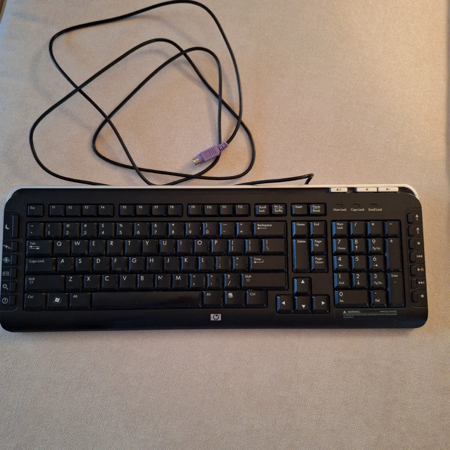 HP SK-2960 Wired Keyboard - Black
