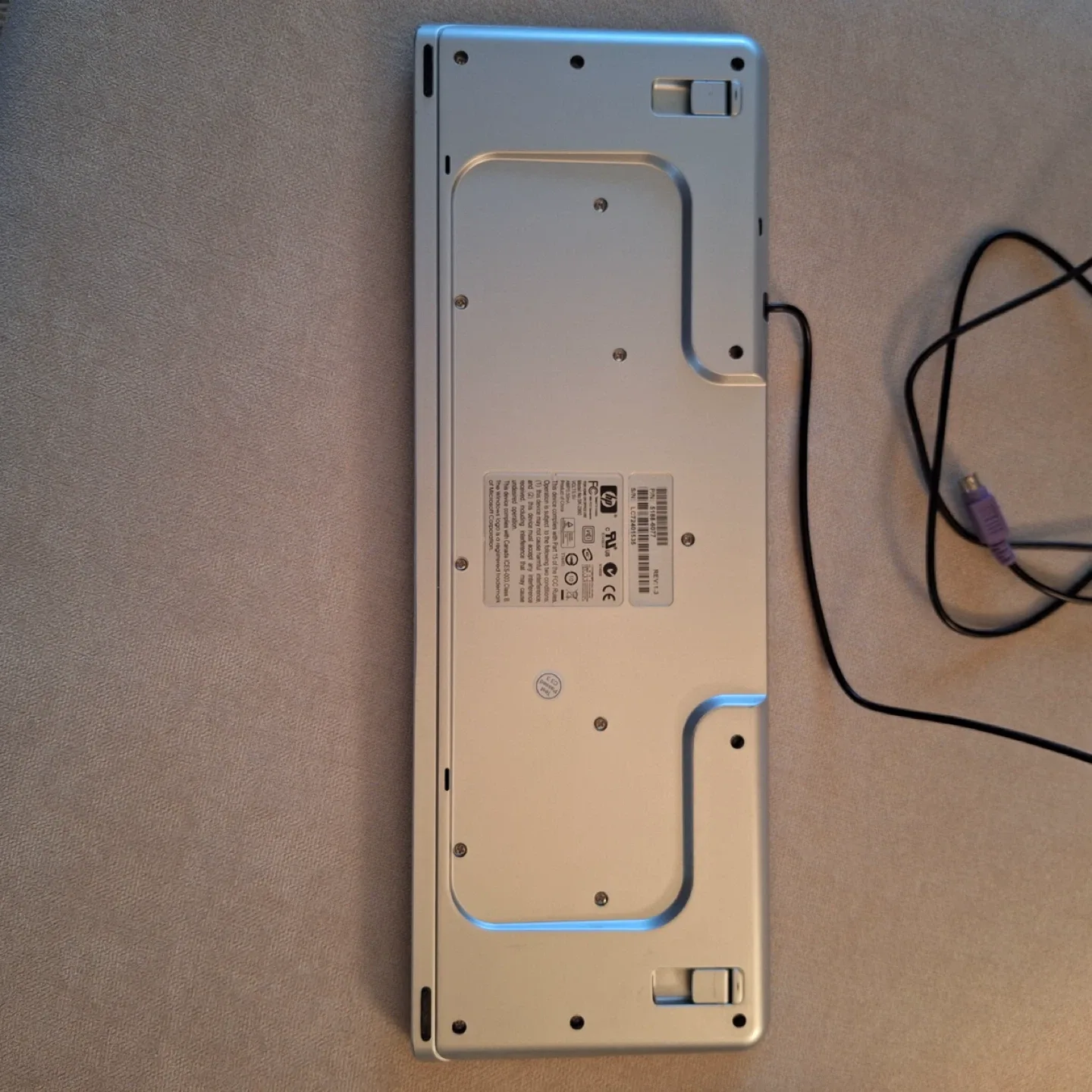 HP SK-2960 Wired Keyboard - Black image indicator(4)