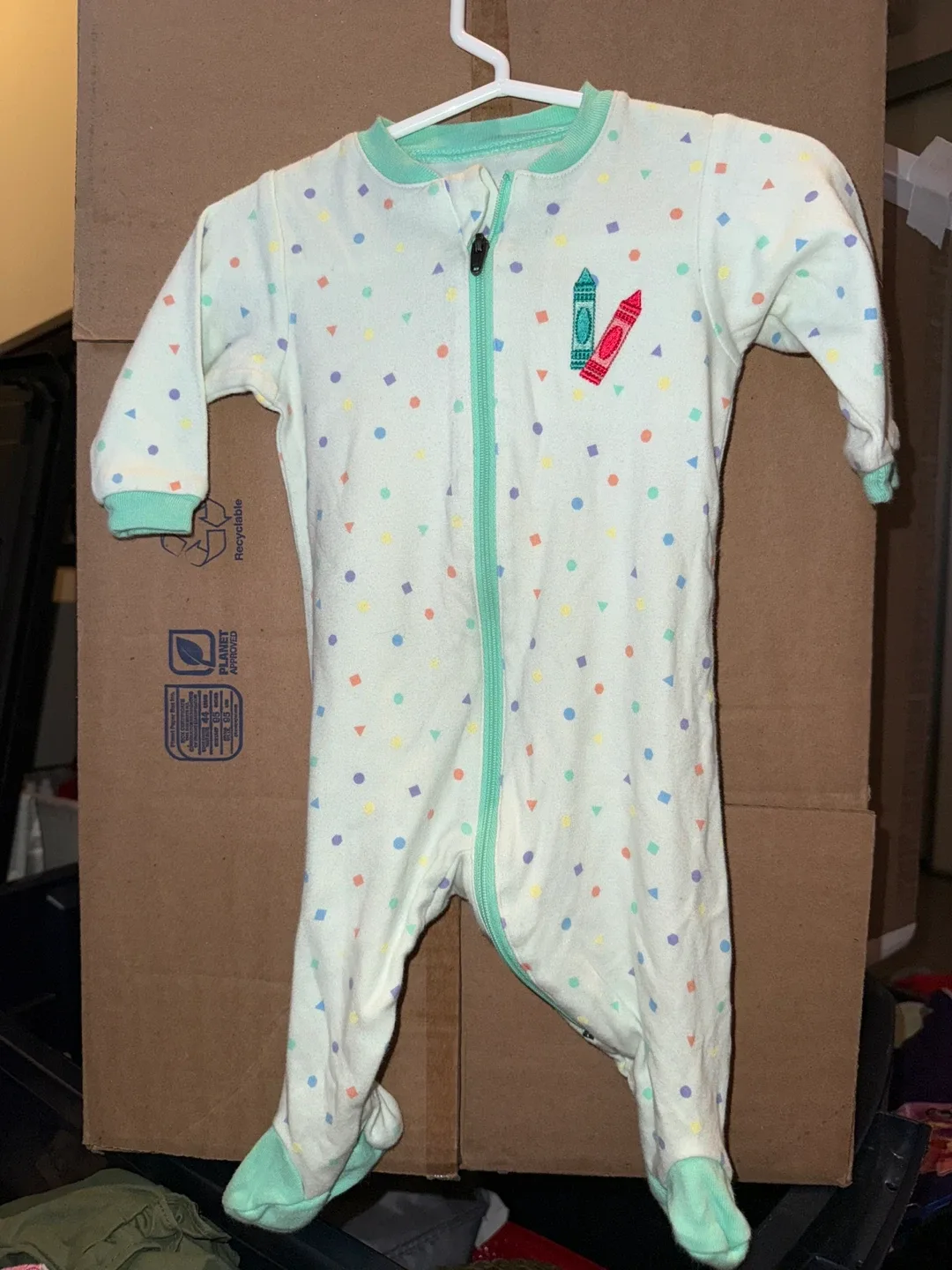 Vintage Carter's Footed Pajamas image indicator(2)