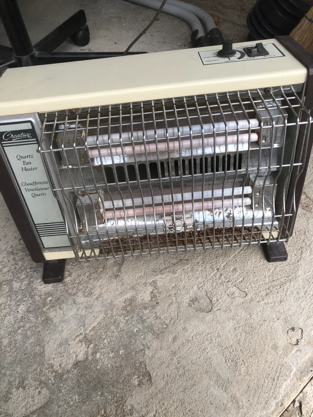 Creative Quartz Fan Heater