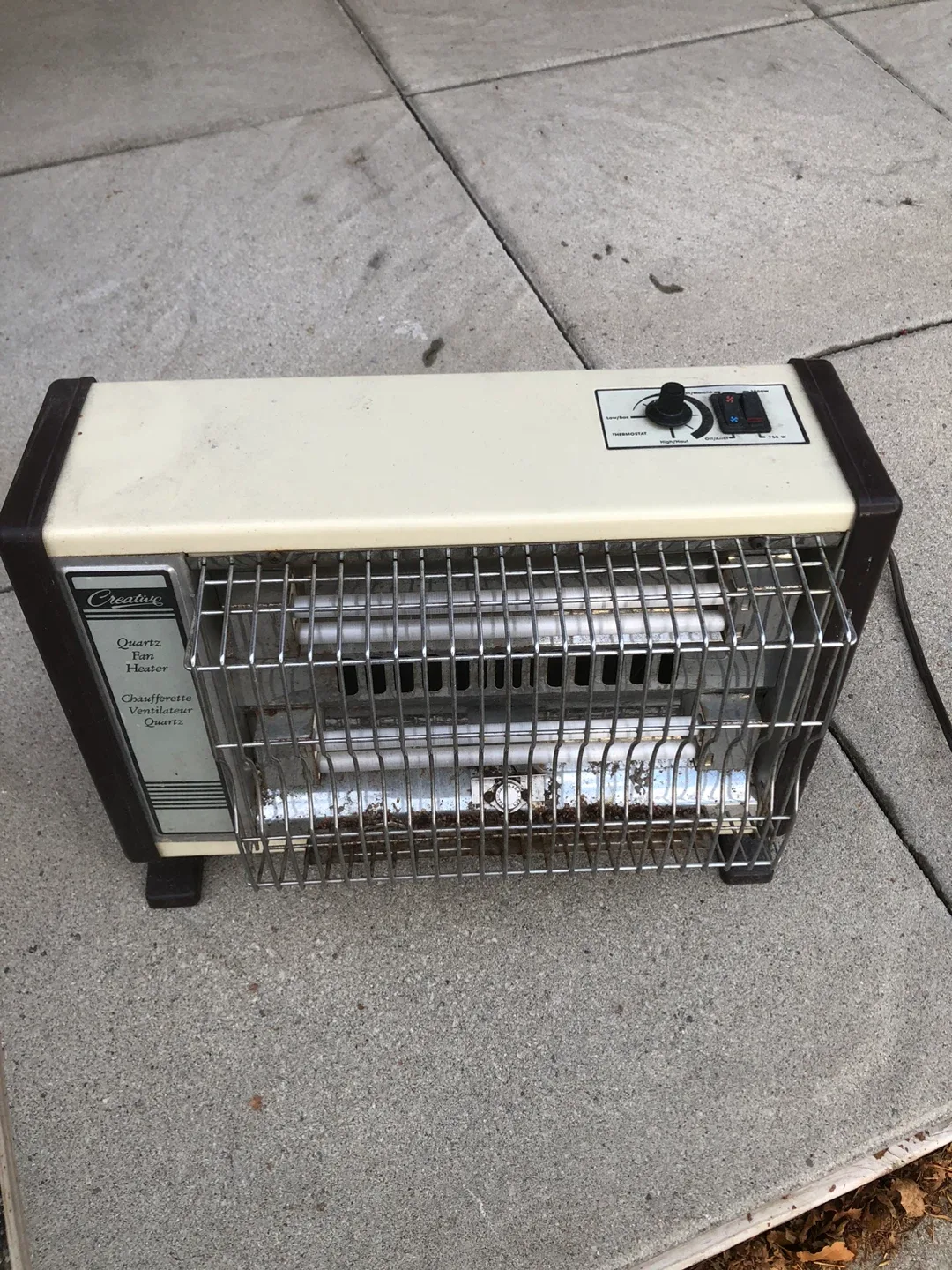 Creative Quartz Fan Heater image indicator(2)