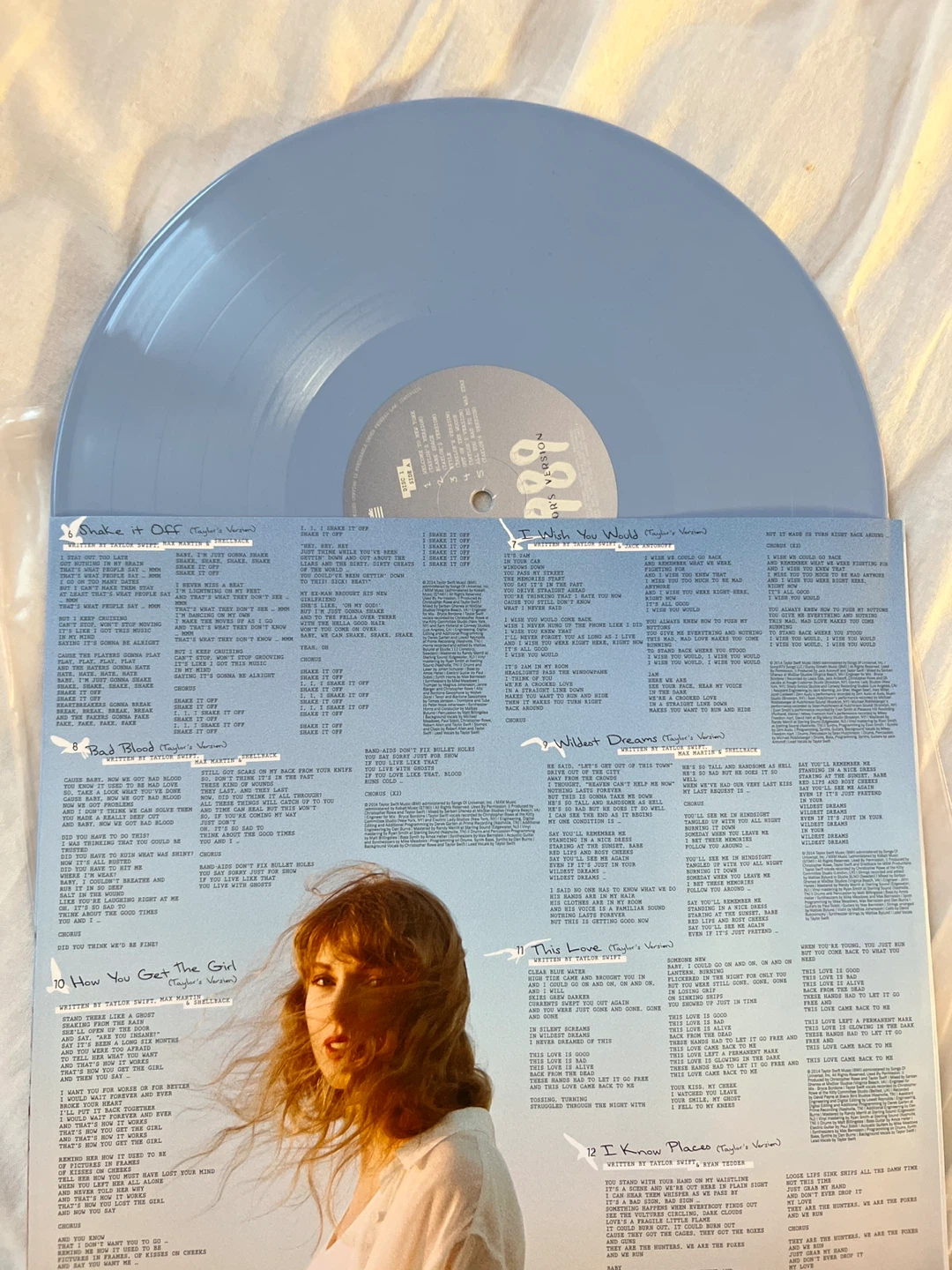 Taylor Swift - 1989 (Taylor's Version) light blue Vinyl - photo 2