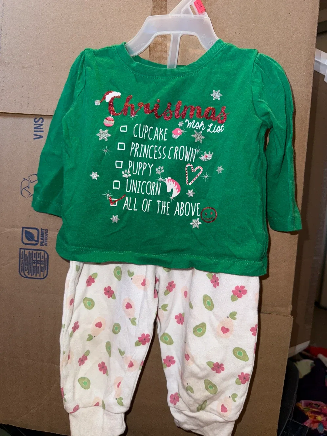 Christmas Wish List Pajama Set image indicator(2)