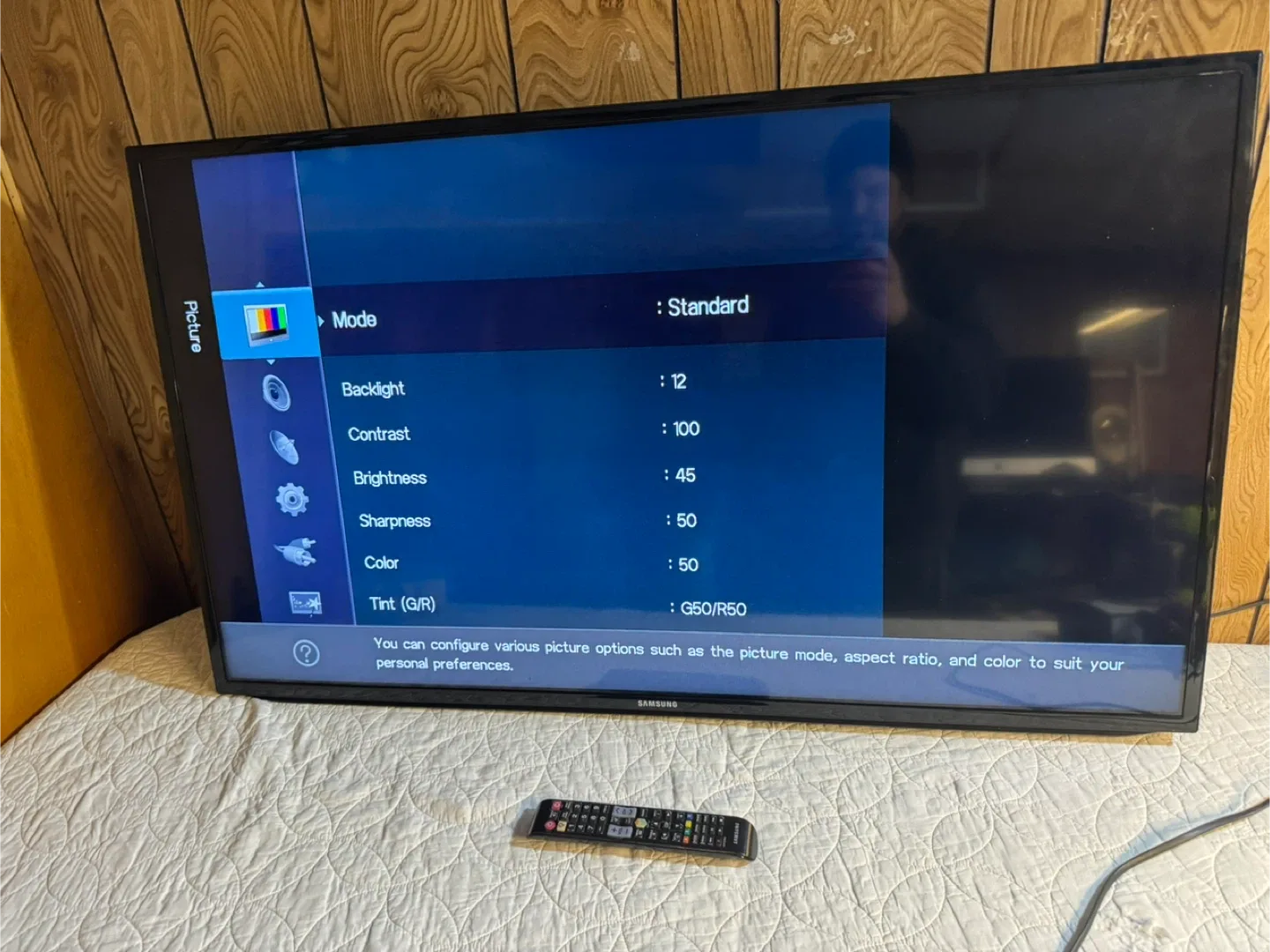 50” Samsung TV