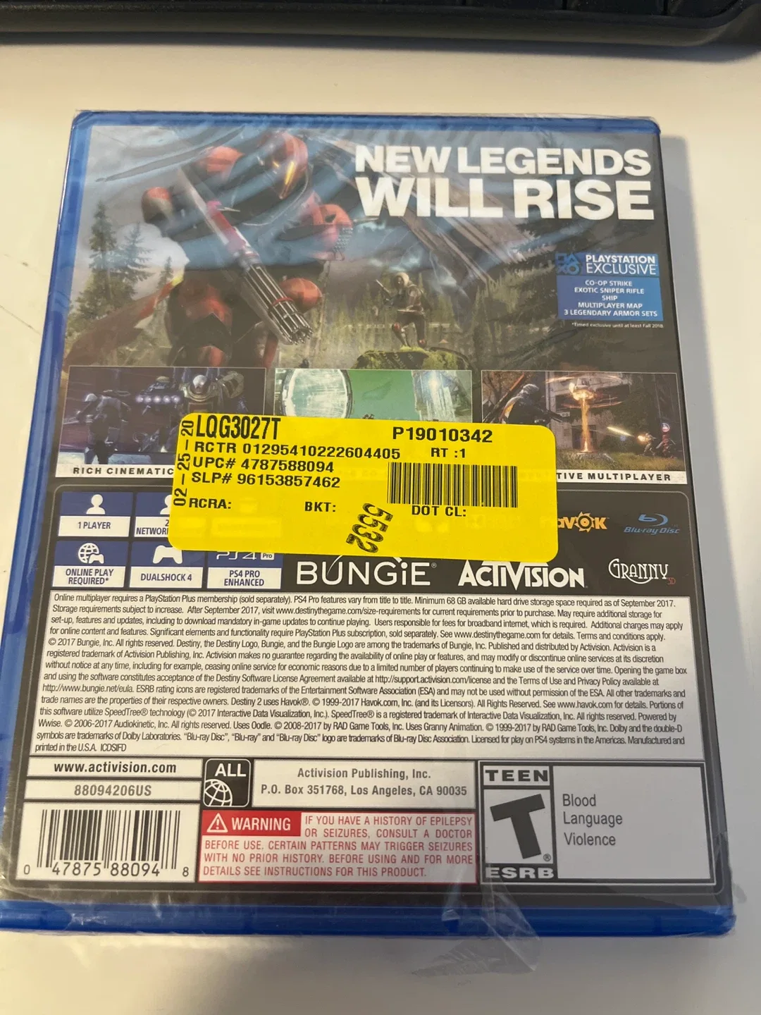 New and sealed! Destiny 2 PS4 Game image indicator(2)