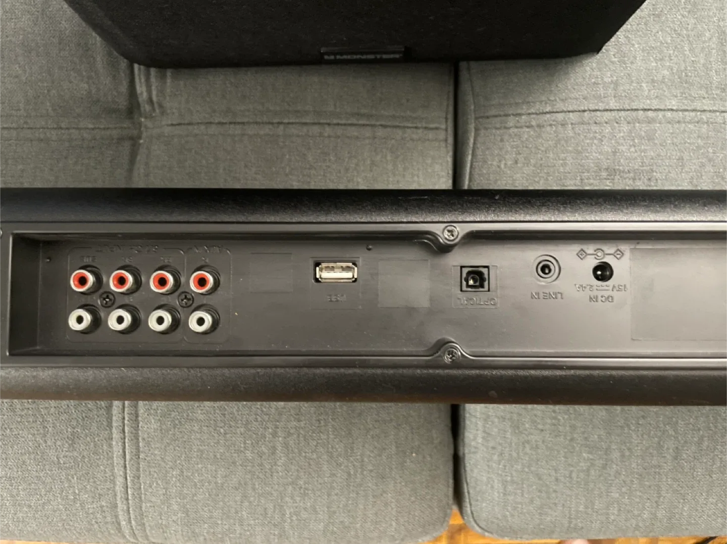 Monster Bluetooth 5.1 Sound Bar w/ Subwoofer image indicator(4)