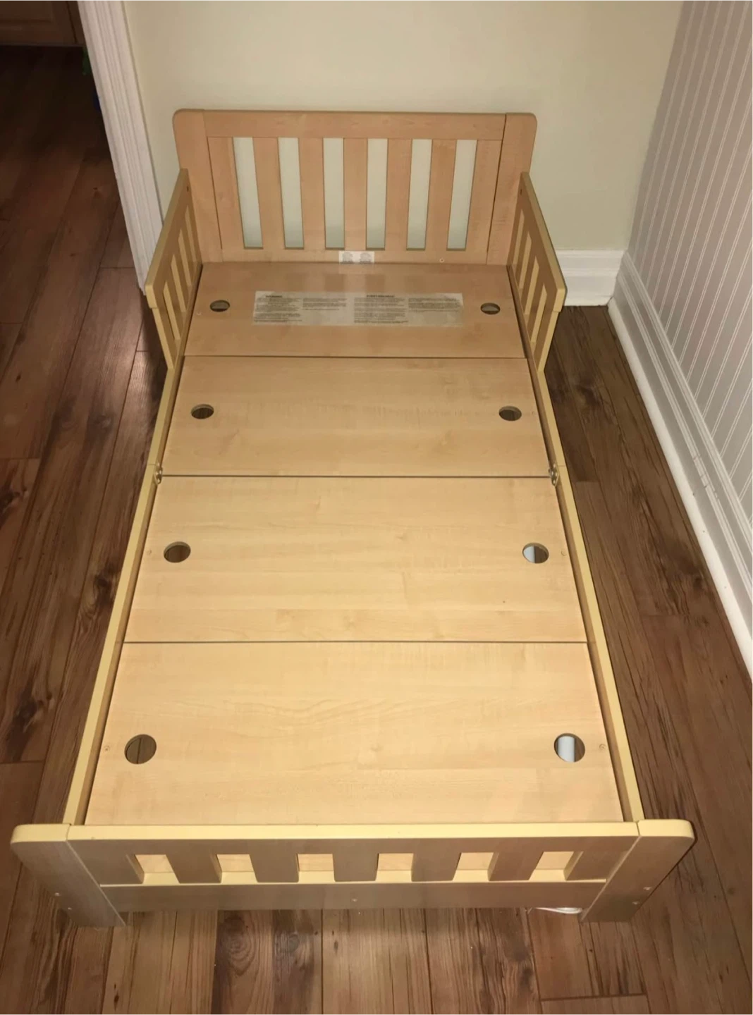 Convertible Toddler Bed