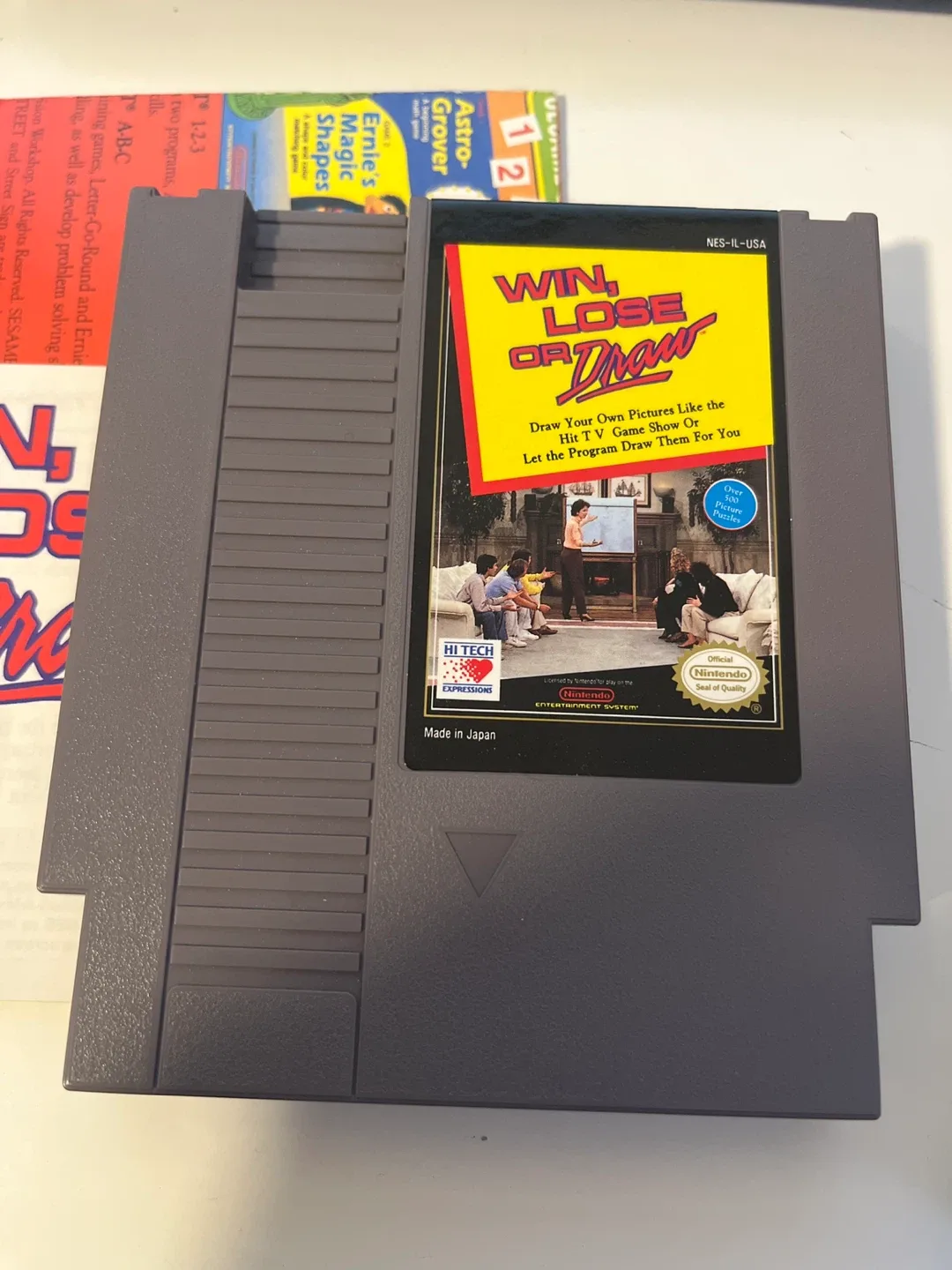 Win, Lose or Draw NES Game image indicator(4)