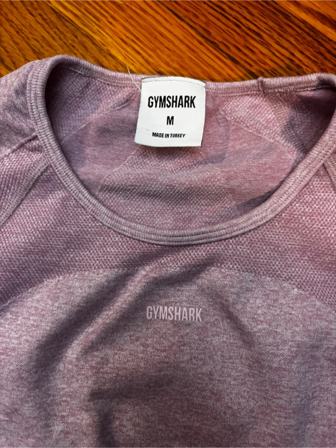 Gymshark Long Sleeve Crop Top - Size M image indicator(2)