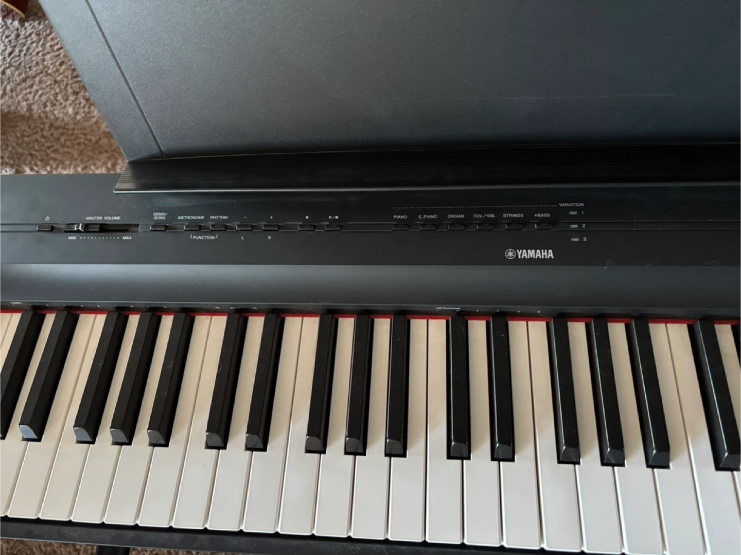 Yamaha P-125 Digital Piano with Stand & Bench - photo 3
