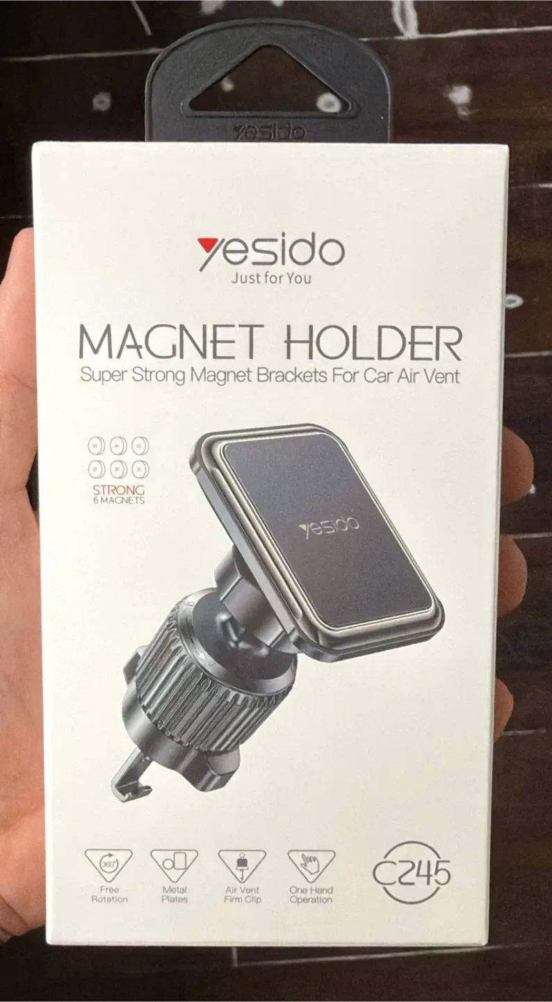 Yesido Magnet Holder for Car Air Vent - New