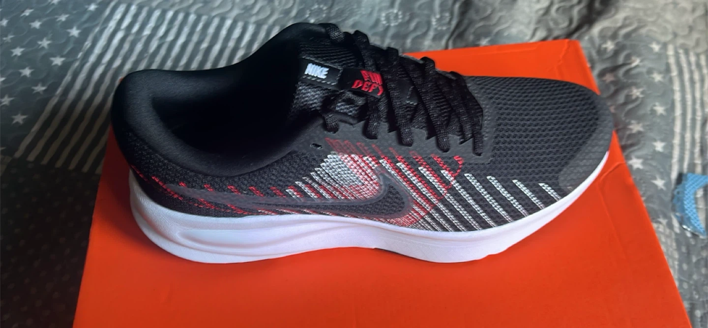 Nike Run Defy Black/Red Shoes - photo 3