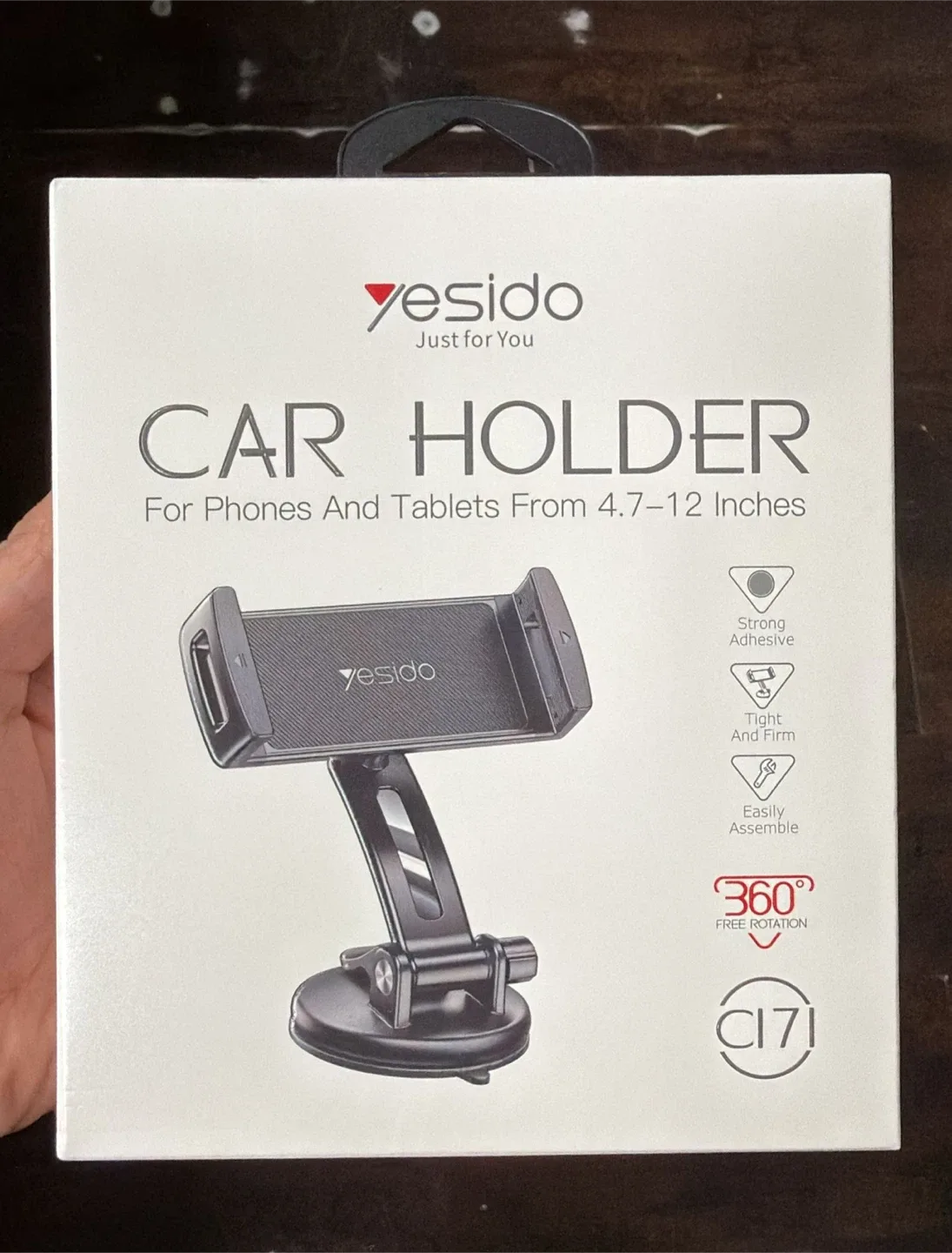 New Yesido Car Holder for Phones/Tablets