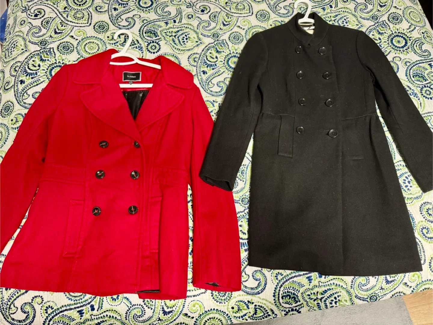 Banana Republic Women's Black Peacoat - Size XS/TP