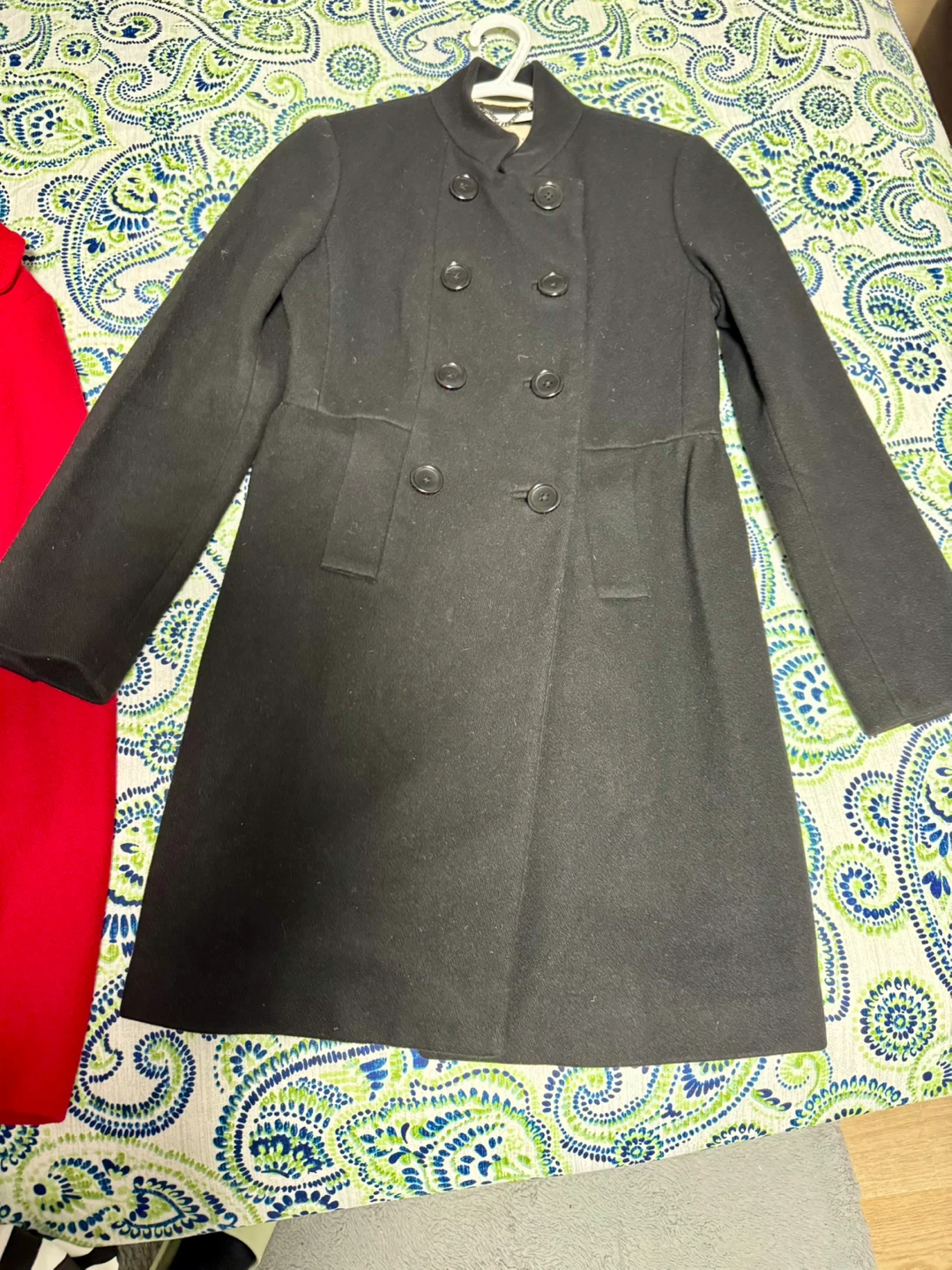 Banana Republic Women's Black Peacoat - Size XS/TP - photo 2