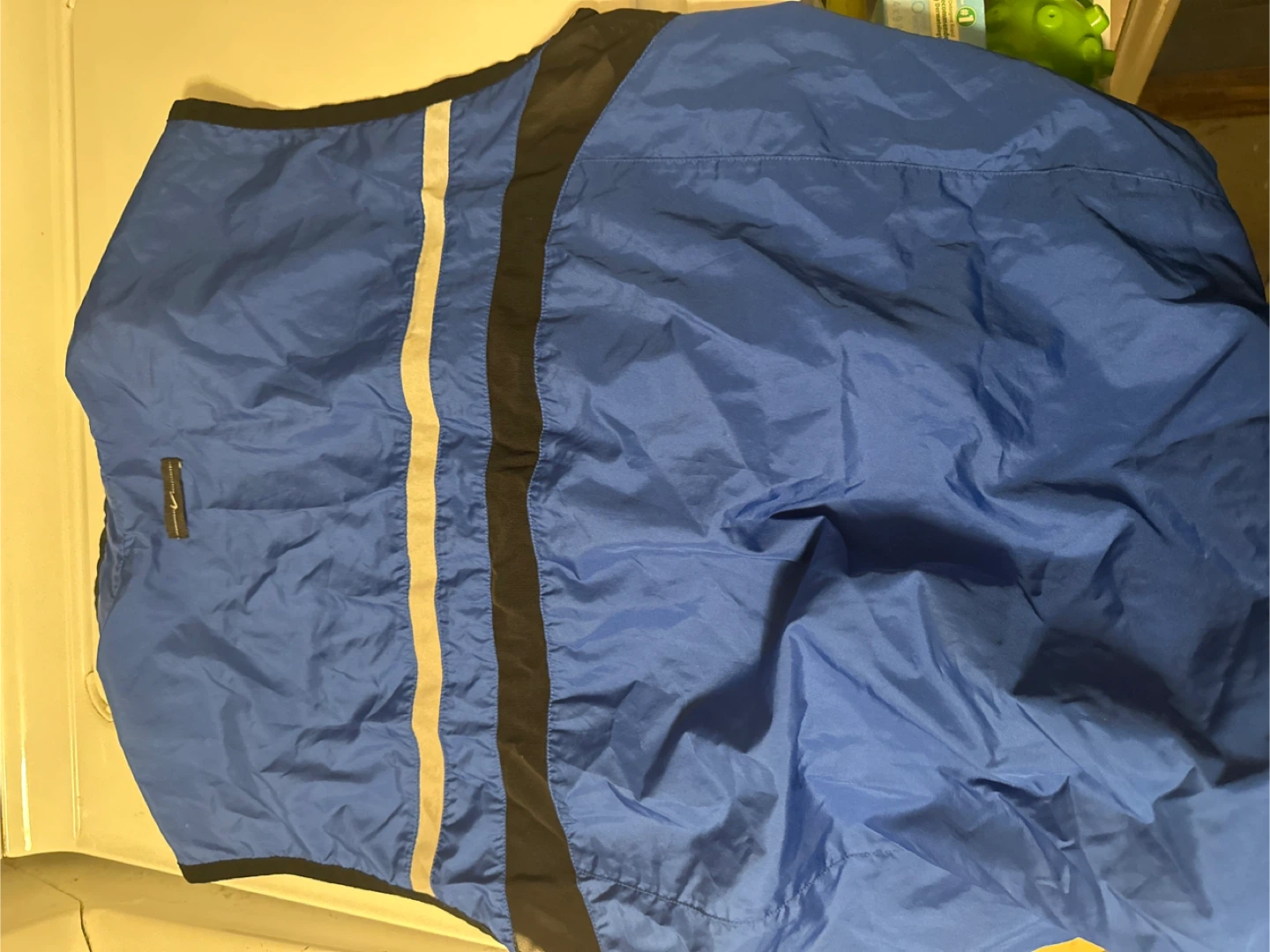 Nike Blue Windbreaker Vest - Size L - photo 3