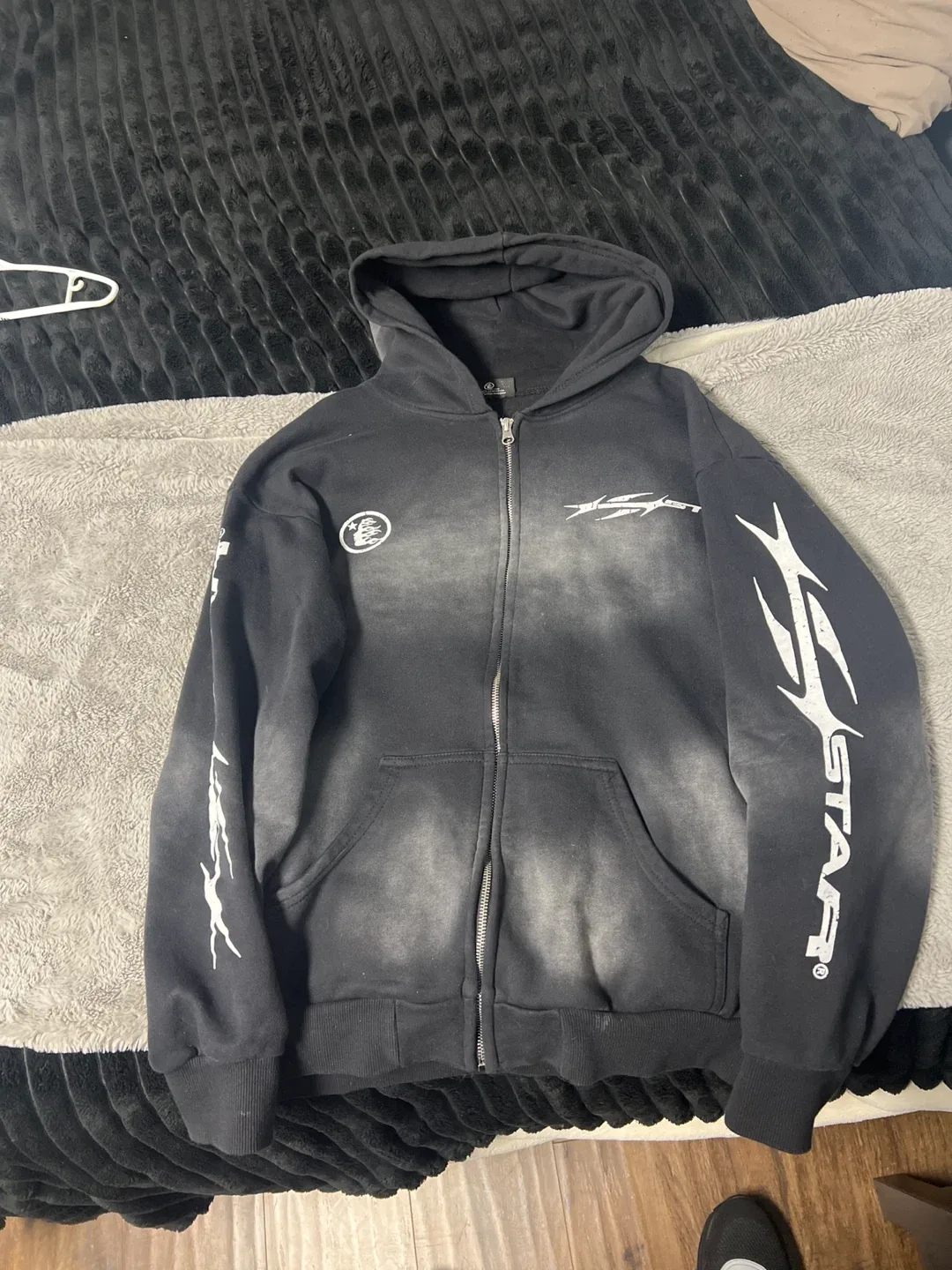 Star Zip Up Hoodie