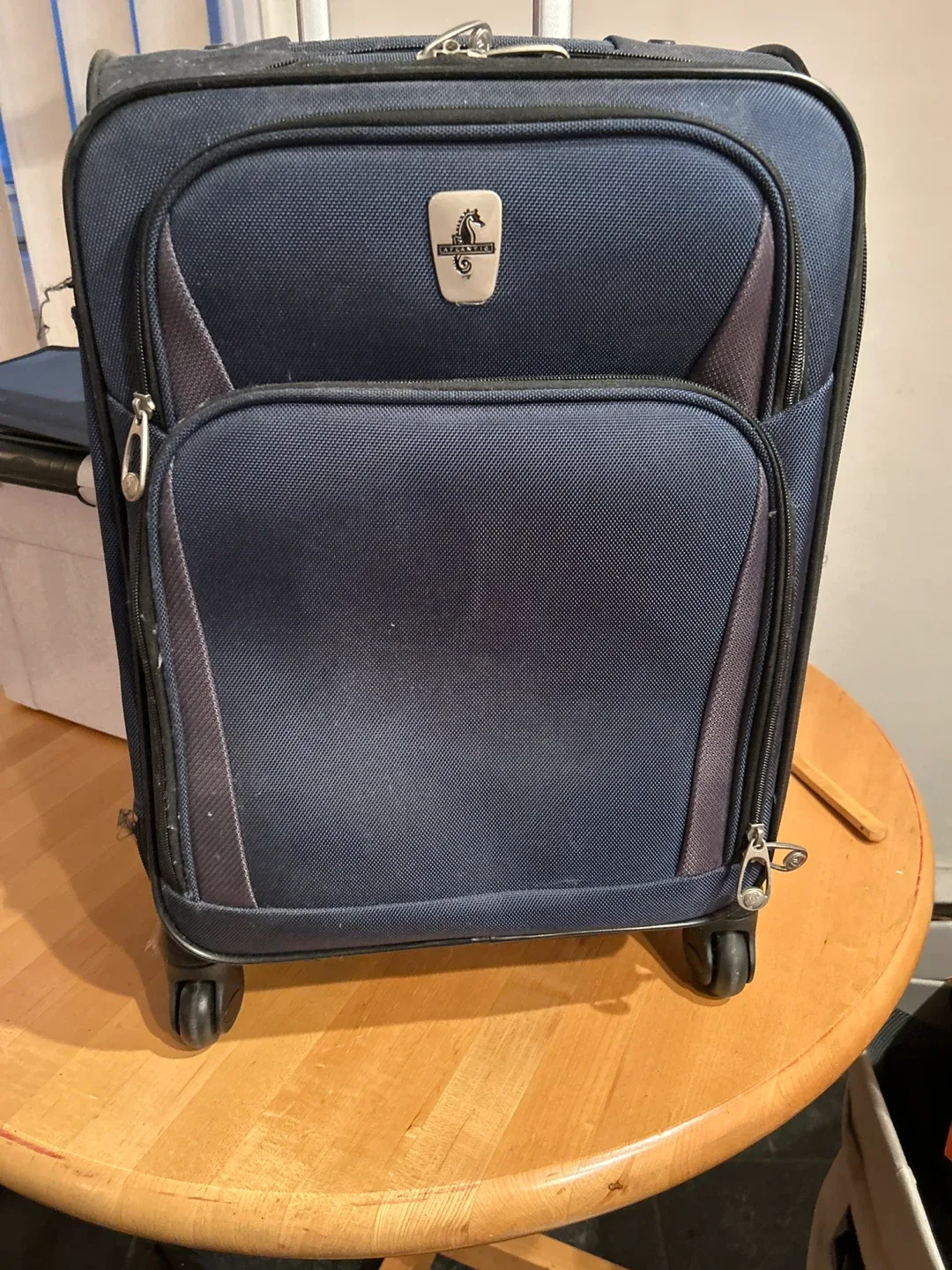 Atlantic Blue Carry-on Suitcase