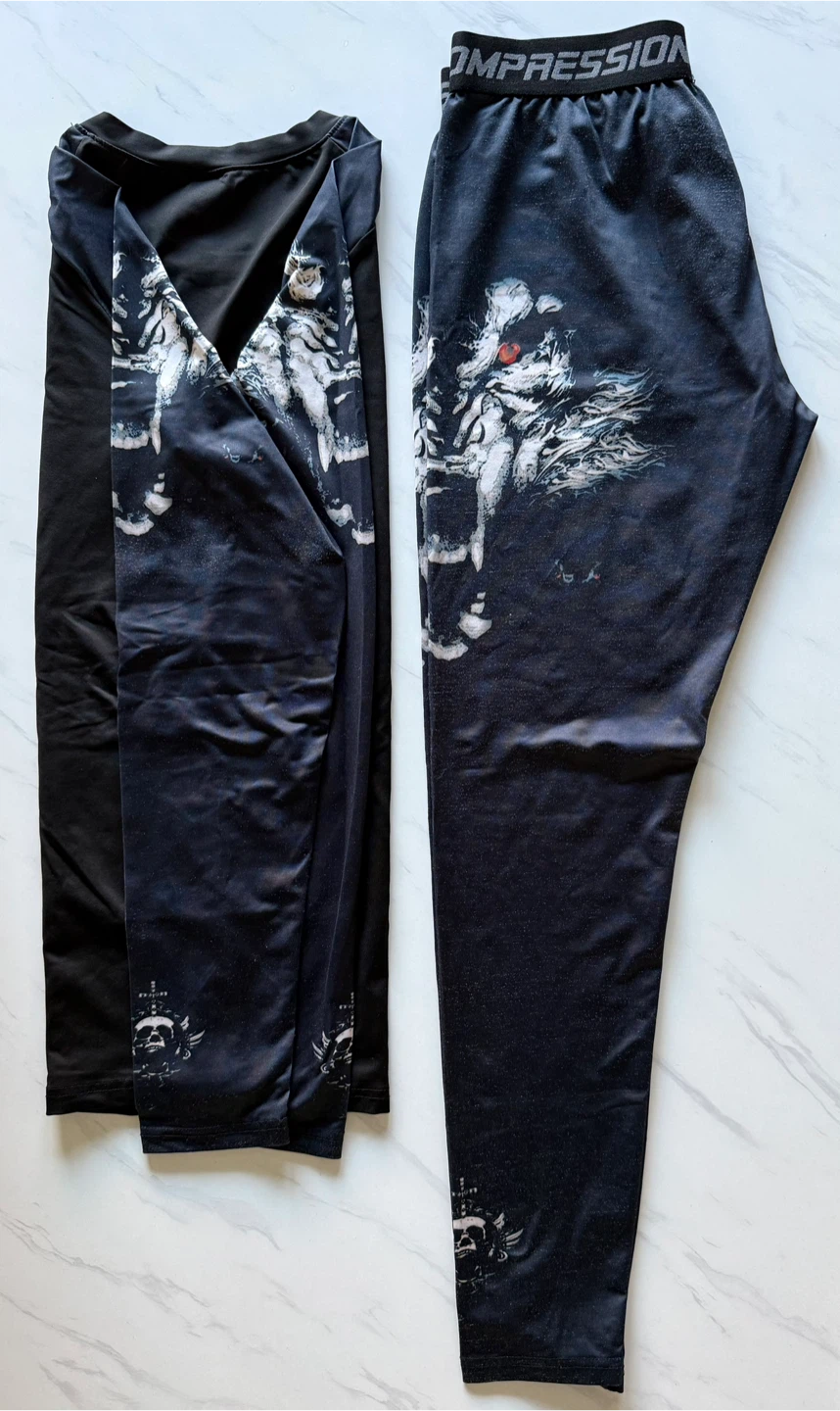 Compression Shirt & Pants Set - photo 3