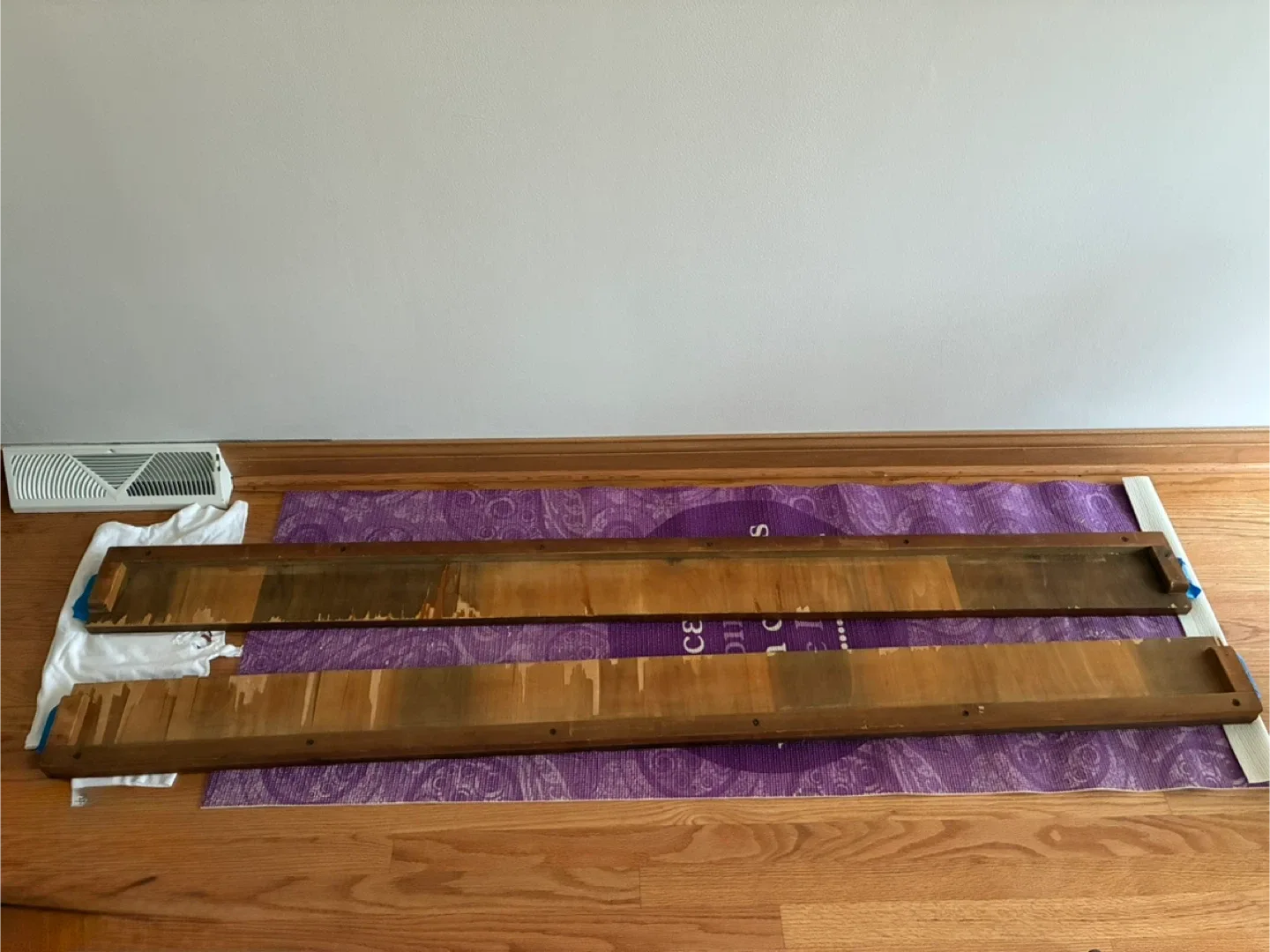 Antique Wooden Full Bed Frame - MUST PICK UP. image indicator(7)