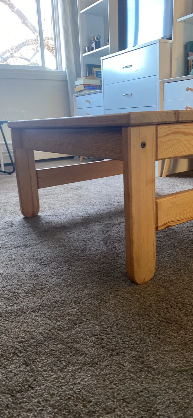 Wooden Coffee Table - photo 2