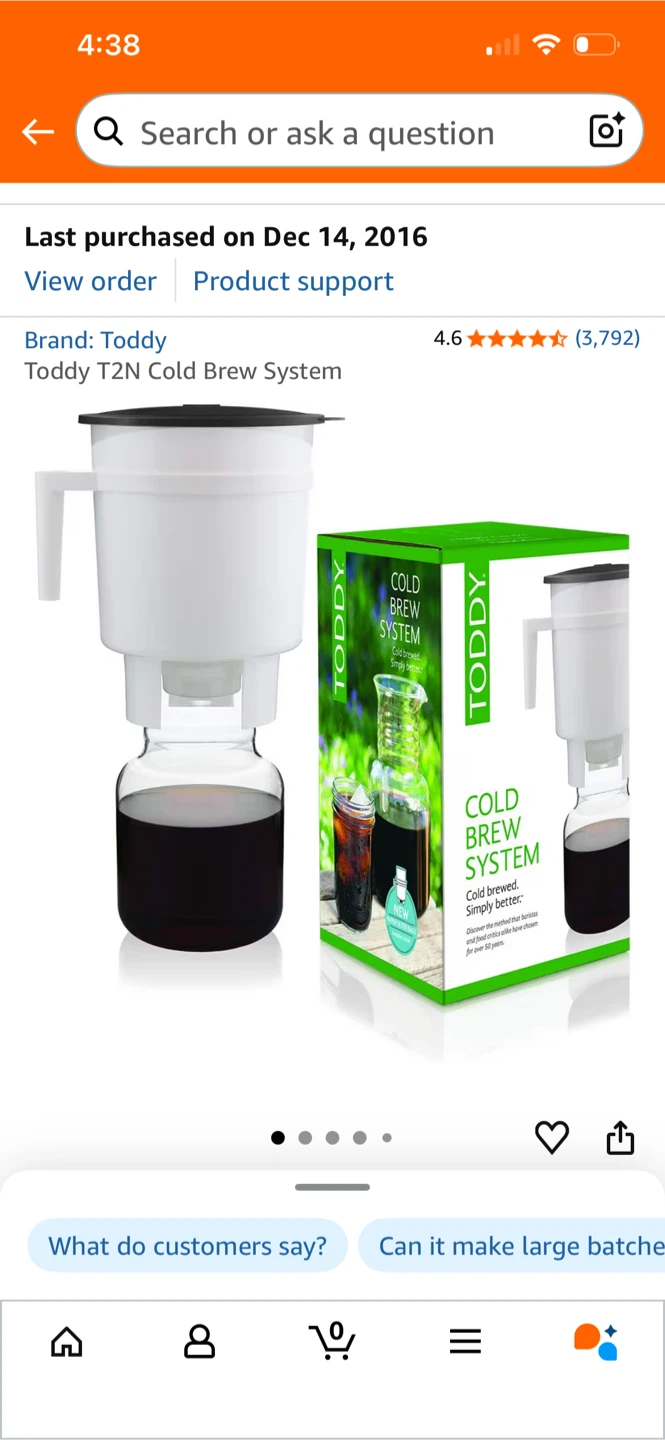 Toddy Cold Brew Coffee Maker System - photo 2