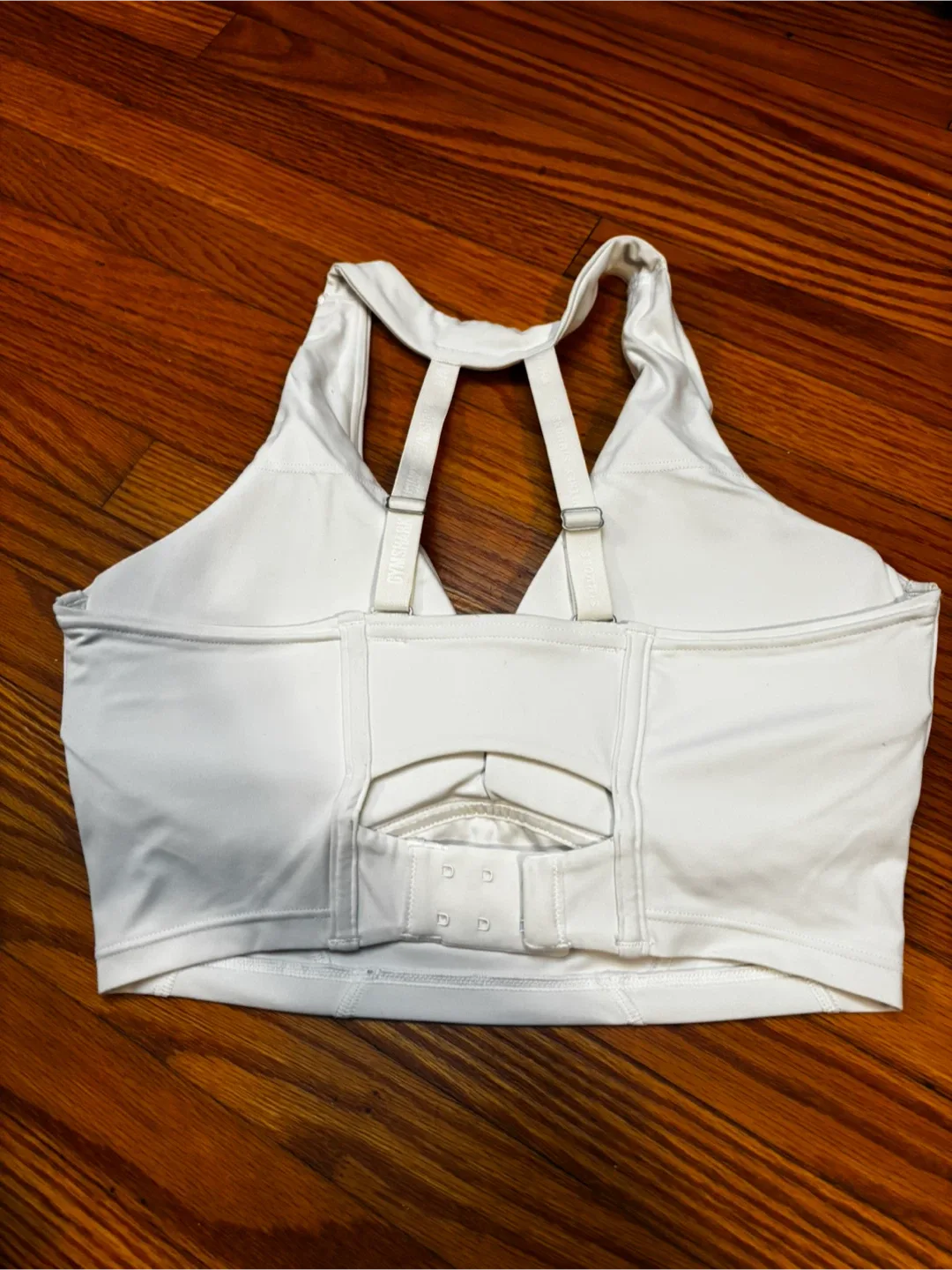Gymshark Whitney Simmons White Sports Bra - Size M image indicator(3)