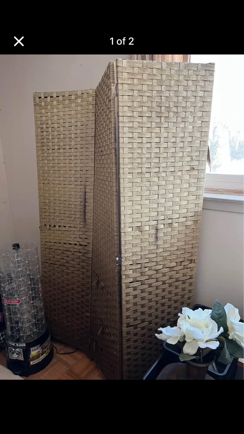 Woven Room Divider