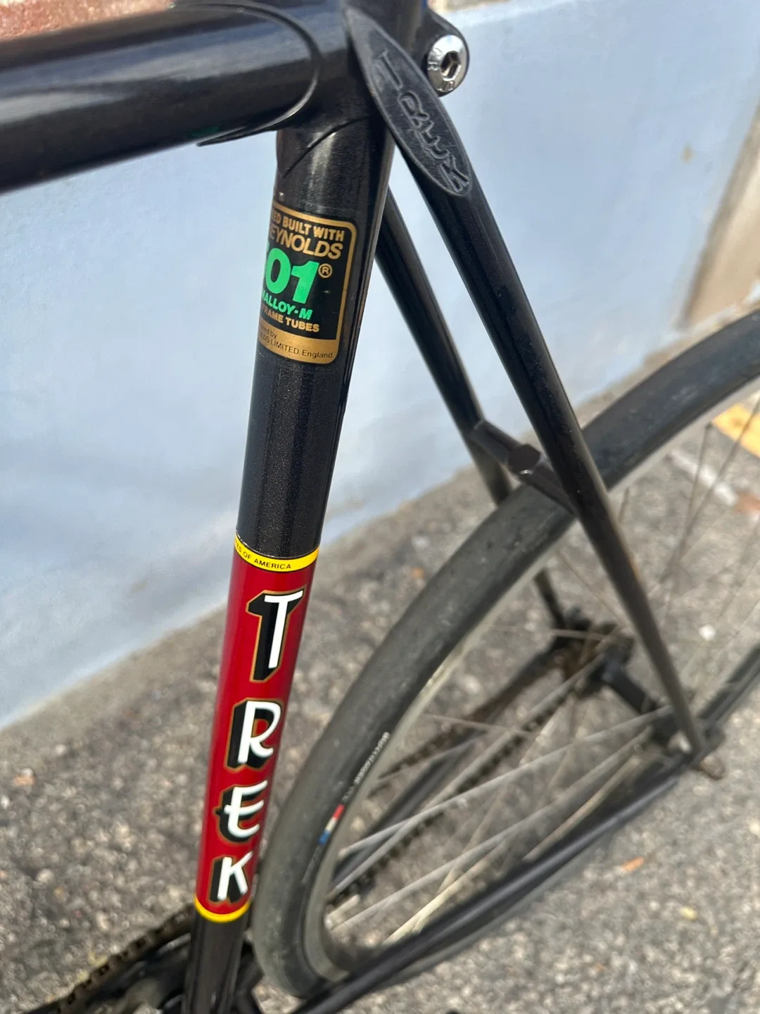 MINT VINTAGE TREK 1983 57cm SINGLE SPEED CITY ROAD BIKE image indicator(6)