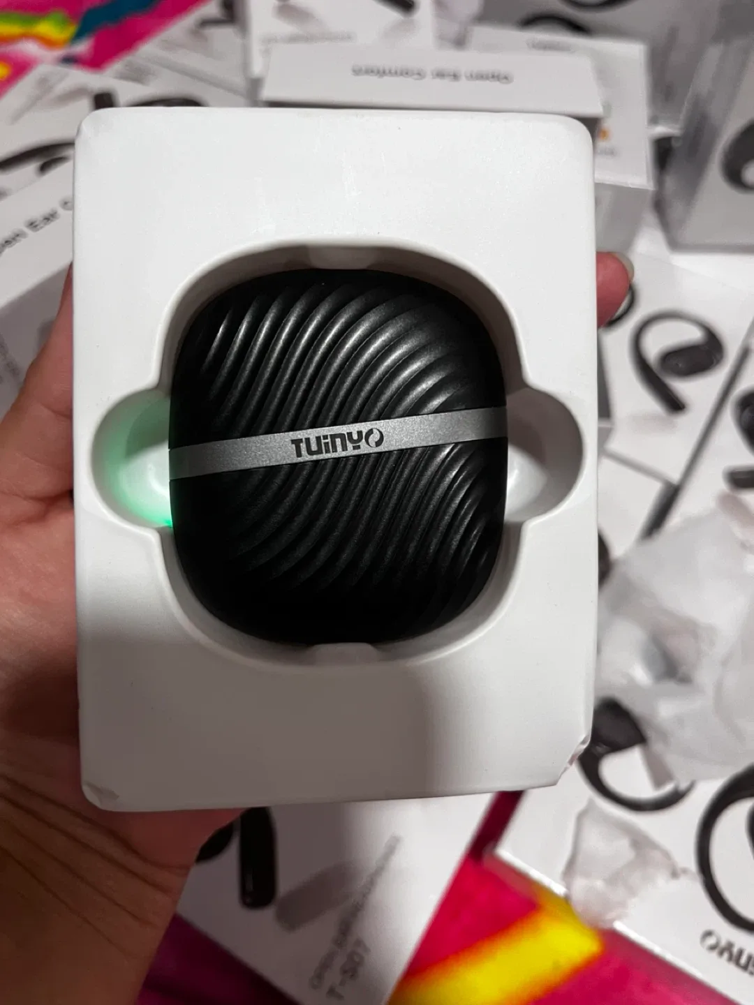 New Tuinyo T-S07 Open Ear Headphones - Black image indicator(5)