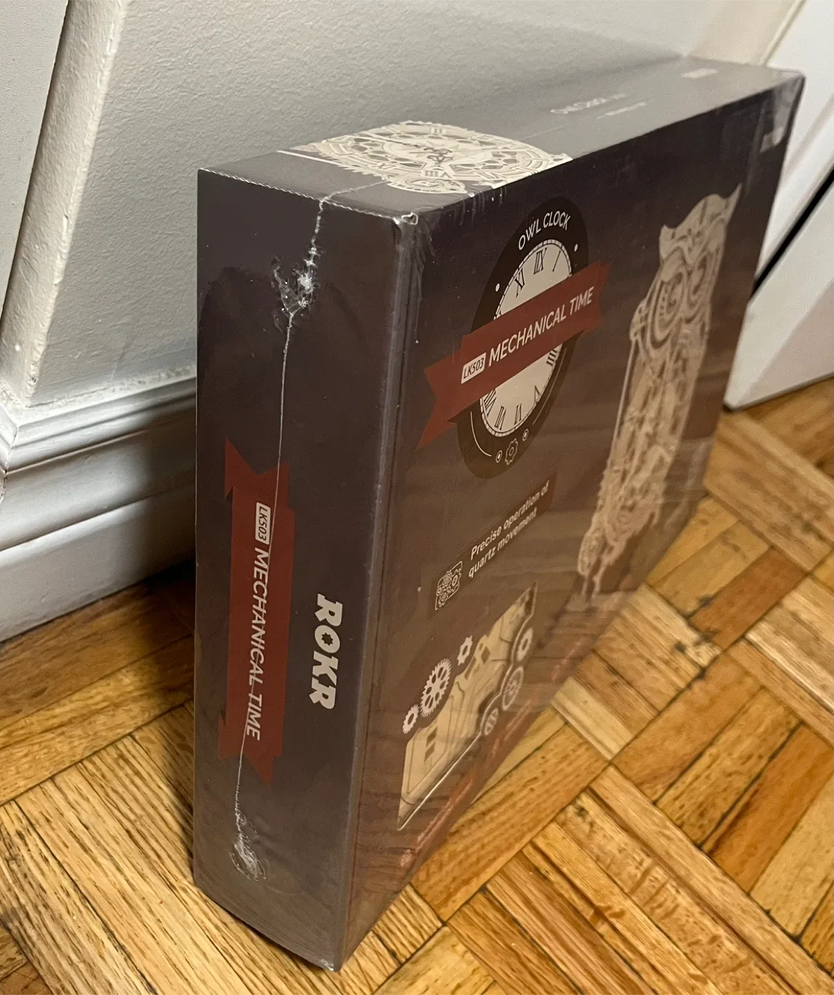 ROKR Owl Clock Mechanical Time - New in Box! image indicator(3)