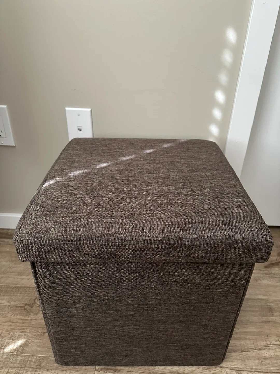 Storage Ottoman - Brown Fabric image indicator(2)