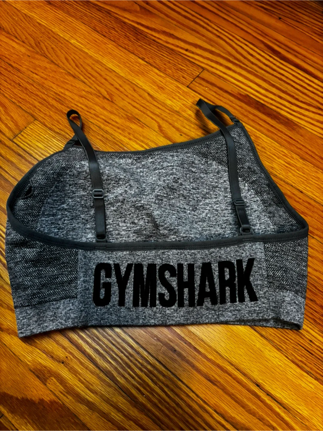 Gymshark Grey Sports Bra - Size L image indicator(2)