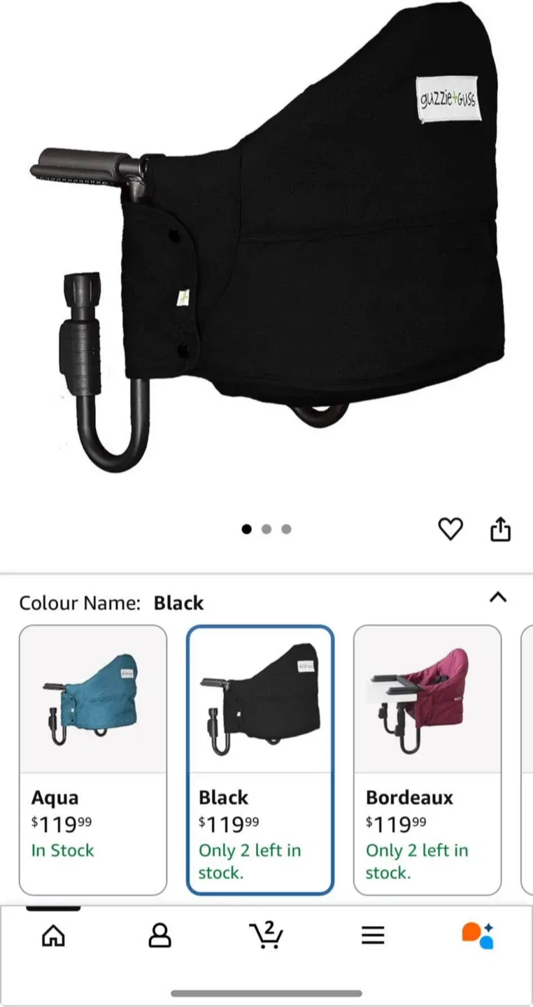 guzzie+Guss 201 Perch Table Chair + Silicone Placemat Set