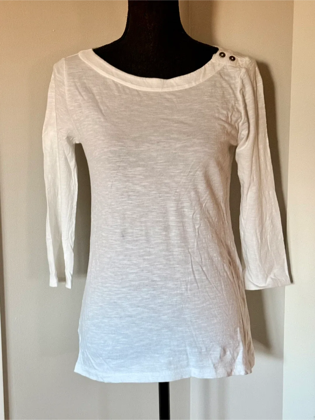 Ann Taylor LOFT White Top - Size S
