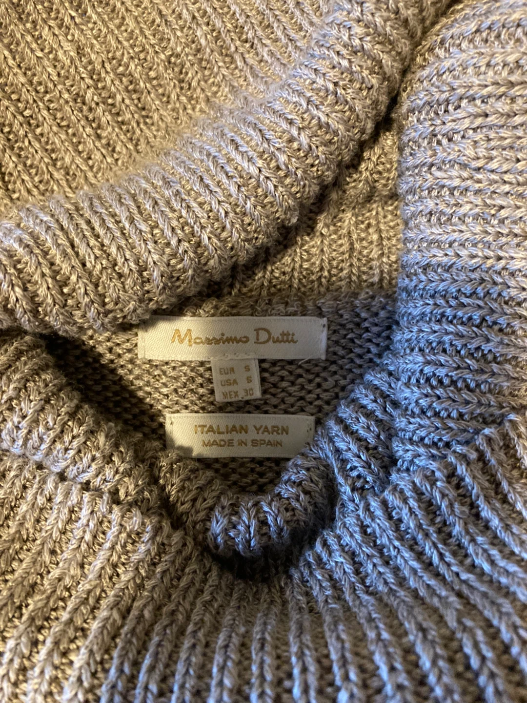 Massimo Dutti Sleeveless Knit Top - Size S - photo 2