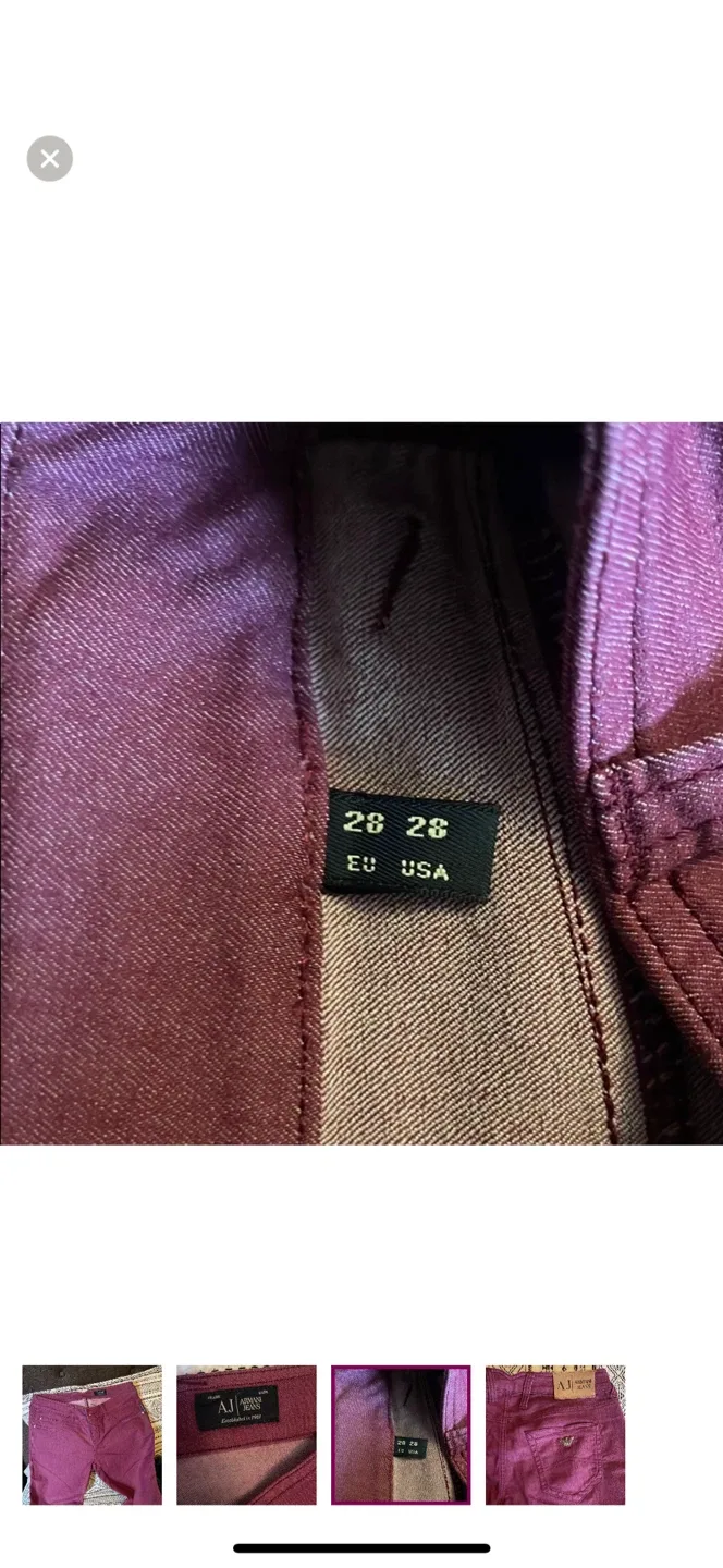 Purple Armani Jeans image indicator(3)