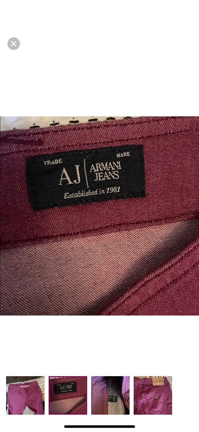 Purple Armani Jeans image indicator(2)